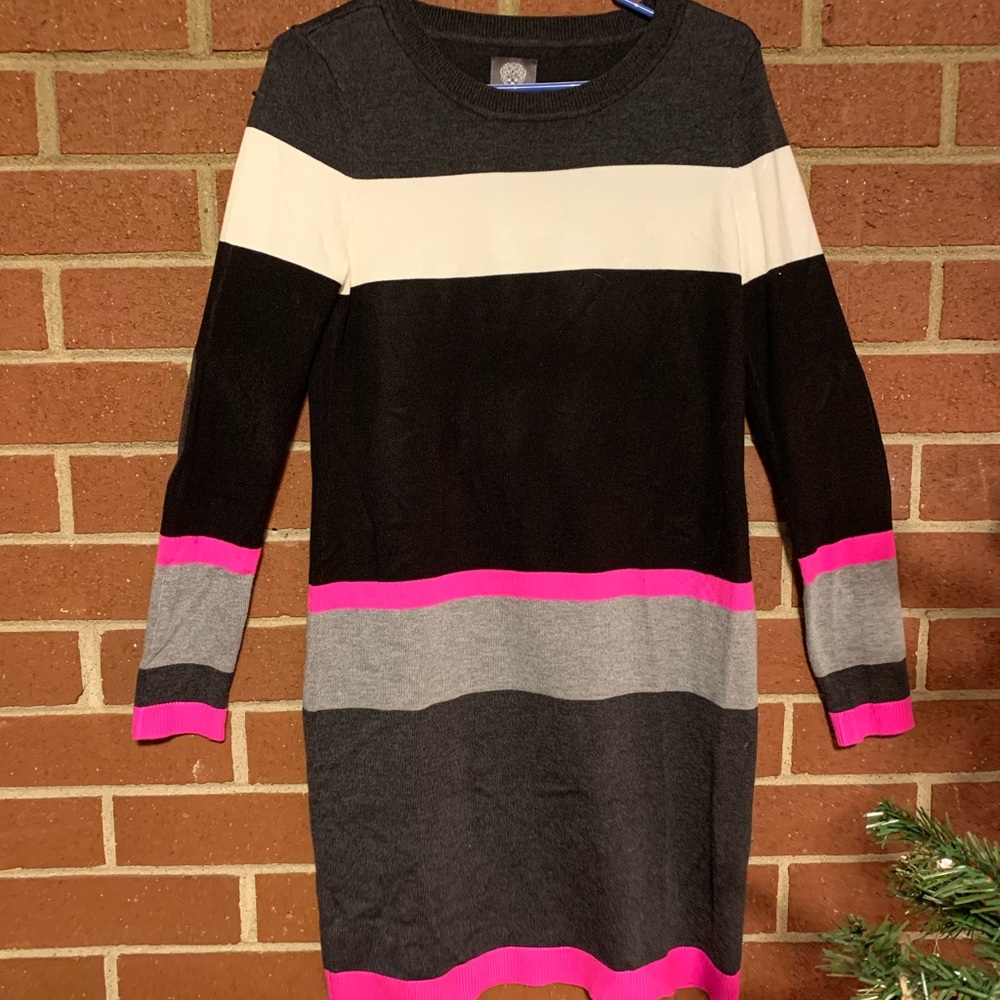 Vince Camuto sweater dress.